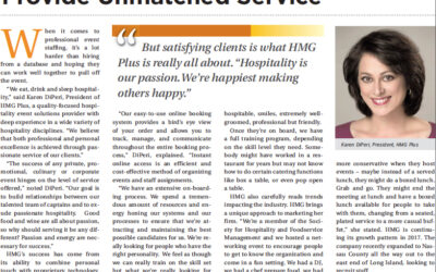 HMG+ Featured in April 2017 Issue of Total Food Service